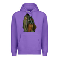 Purple english pointer airforce Premium Hoodie - RanaPortraitStore