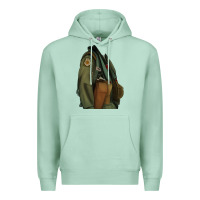 Seafoam english pointer airforce Premium Hoodie - RanaPortraitStore