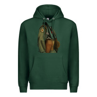 Sports Green english pointer airforce Premium Hoodie - RanaPortraitStore