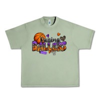 Oil Green raising ballers basketball Urban Heavy Tee - Zillion Design Studio