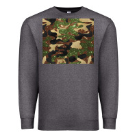 Charcoal Heather camouflage glitter Premium Sweatshirt - BarkalooDesign