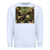 White camouflage glitter Premium Sweatshirt - BarkalooDesign