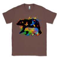 Chestnut autism mama bear Classic Tee - Zillion Design Studio