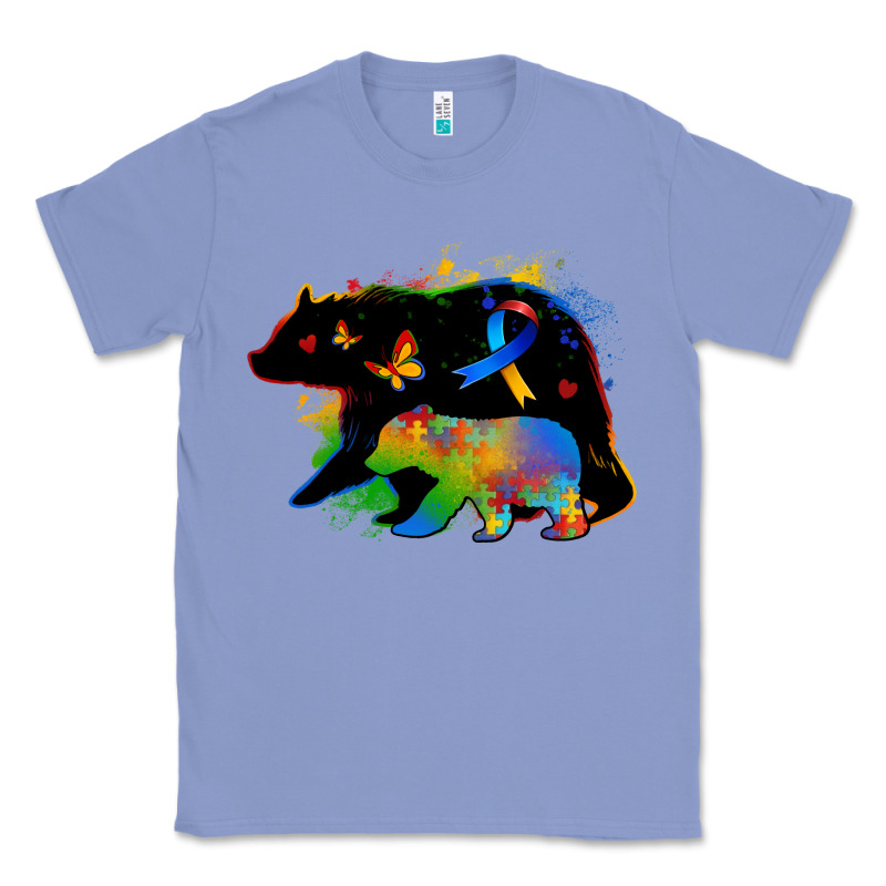 Autism Mama Bear Classic Tee by Zillion Design Studio | Teevron
