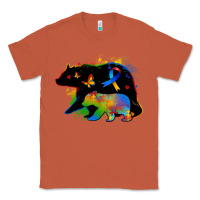 Copper autism mama bear Classic Tee - Zillion Design Studio