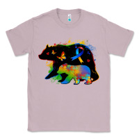 Lilac autism mama bear Classic Tee - Zillion Design Studio