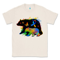 Natural autism mama bear Classic Tee - Zillion Design Studio
