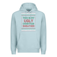 Blue Mist this is my ugly christmas Premium Hoodie - MaliasSmallBusiness