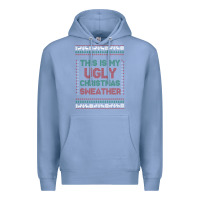 Colony Blue this is my ugly christmas Premium Hoodie - MaliasSmallBusiness
