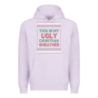 Lilac this is my ugly christmas Premium Hoodie - MaliasSmallBusiness