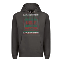 Smoke this is my ugly christmas Premium Hoodie - MaliasSmallBusiness