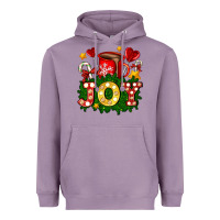 Lavender christmas joy coffee and candies Heavyweight Hoodie - AdoDesignShop