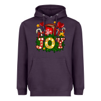 Plum christmas joy coffee and candies Heavyweight Hoodie - AdoDesignShop