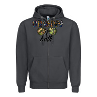 Smoke granny of both Zipper Hoodie - CowhideDigitalArt