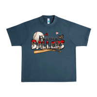 Midnight Navy raising ballers baseball Urban Heavy Tee - Zillion Design Studio