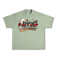 Oil Green raising ballers baseball Urban Heavy Tee - Zillion Design Studio