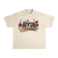 Sandshell raising ballers baseball Urban Heavy Tee - Zillion Design Studio