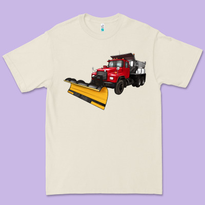Snow Plow Premium Tee Designed By Artiststas