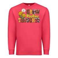 Cardinal grow positive thoughts Premium Sweatshirt - NancyCooperArtShop
