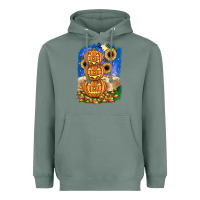 Sage pumpkin sunflower Heavyweight Hoodie - JahusDesignShop