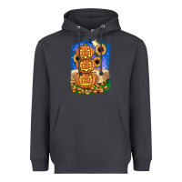 Smoke pumpkin sunflower Heavyweight Hoodie - JahusDesignShop