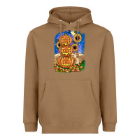 Toasted Coconut pumpkin sunflower Heavyweight Hoodie - JahusDesignShop