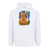 White pumpkin sunflower Heavyweight Hoodie - JahusDesignShop
