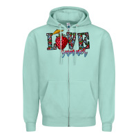 Seafoam love summer Zipper Hoodie - CowhideDigitalArt