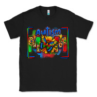 Black autism mom Classic Tee - Zillion Design Studio