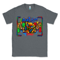 Charcoal Heather autism mom Classic Tee - Zillion Design Studio