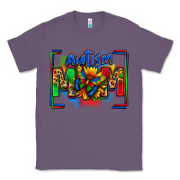 Lavender autism mom Classic Tee - Zillion Design Studio