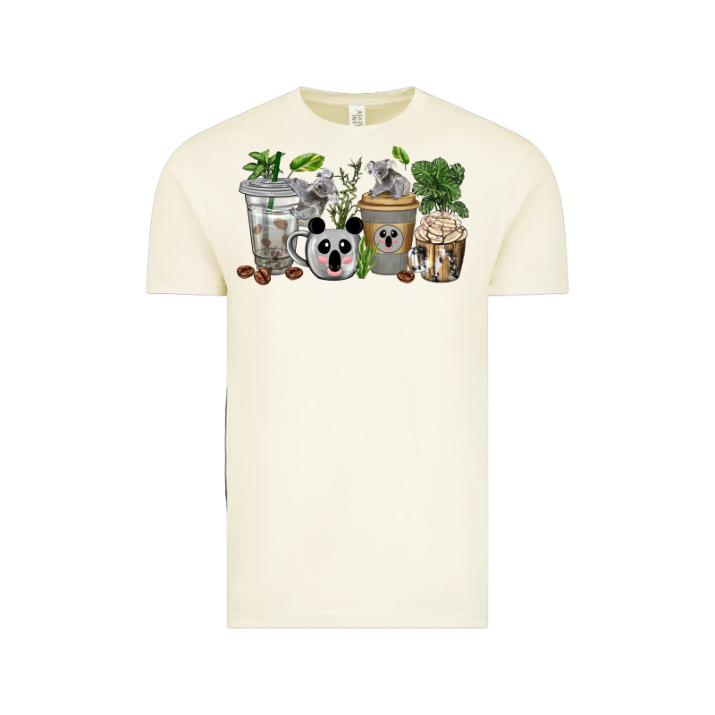 Koala Coffee Cups Vintage Tee by texasbilliewilder | Teevron