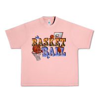 Salmon basketball Urban Heavy Tee - texasbilliewilder