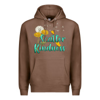 Chestnut scatter kindness Premium Hoodie - NancyCooperArtShop