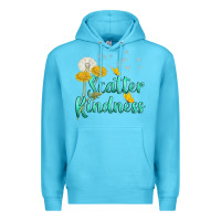 Ocean Blue scatter kindness Premium Hoodie - NancyCooperArtShop