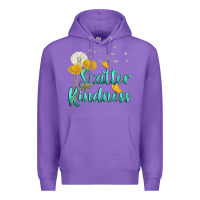 Purple scatter kindness Premium Hoodie - NancyCooperArtShop