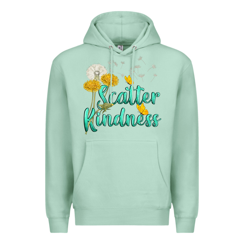 Scatter Kindness Premium Hoodie by NancyCooperArtShop | Teevron