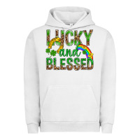 Pigment Lunar Rock Lucky And Blessed St Patricks Urban Hoodie - BundleAndBundleShop