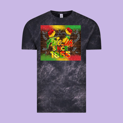 Free Ish Since 1865 Vintage Tee Designed By Barkaloodesign