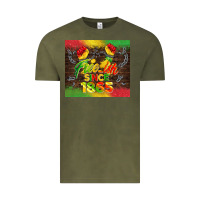 Vintage Olive free ish since 1865 Vintage Tee - BarkalooDesign