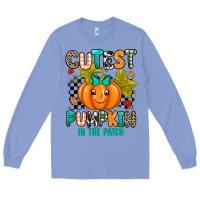 Colony Blue Cutest Pumpkin In The Patch Long Sleeve Tee - texasbilliewilder