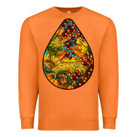 Carrot Fall Teardrop Premium Sweatshirt - LillyAllenDesigns