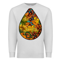 Dove Grey Fall Teardrop Premium Sweatshirt - LillyAllenDesigns