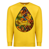 Lemon Fall Teardrop Premium Sweatshirt - LillyAllenDesigns
