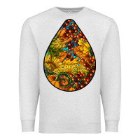 Oatmeal Heather Fall Teardrop Premium Sweatshirt - LillyAllenDesigns
