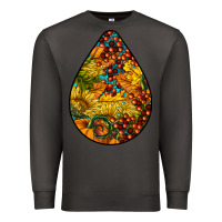Smoke Fall Teardrop Premium Sweatshirt - LillyAllenDesigns