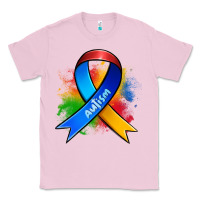 Bubblegum Pink autism ribbon Classic Tee - Zillion Design Studio