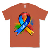 Copper autism ribbon Classic Tee - Zillion Design Studio