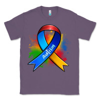 Lavender autism ribbon Classic Tee - Zillion Design Studio