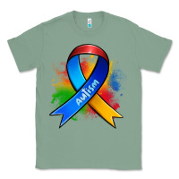 Sage autism ribbon Classic Tee - Zillion Design Studio